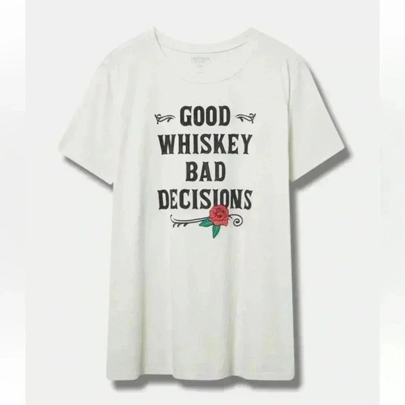 Torrid Trust Me Classic Fit Heritage Jersey Crew Tee  Plus 3X & 4X NWT - Picture 15 of 15